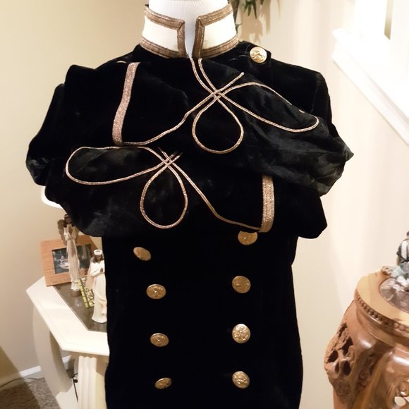 Denim & Supply Black Velvet Jacket NWT Sz M SOLD - Picture 2 of 16